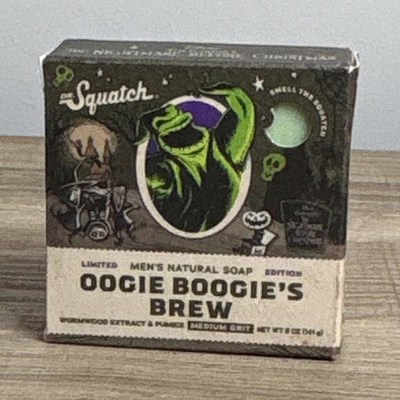 Squatch Other - Squatch Disney Nightmare Before Christmas Men’s Soap & Scrub Warm Brew 5 oz